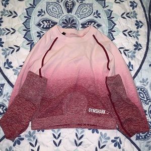 Gymshark Ombré Seamless Long Sleeve Crop Top